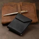 Портмоне кожаное Grande Pelle leather-11404 Черное - изображение 10