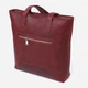 Сумка шопер жіноча шкіряна Shvigel leather-16350 Бордова - изображение 2