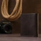 Портмоне кожаное Shvigel leather-16475 Коричневое - изображение 7