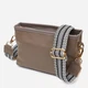 Сумка кросс-боди женская кожаная Vintage leather-22098 Серая - изображение 1