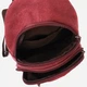 Сумка-рюкзак мужская 4.5 л Vintage leather-22175 Бордовая - изображение 4