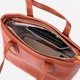Сумка кросс боди через плечо женская из натуральная кожи Vintage leather-22285 Коричневая - изображение 8
