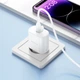 Зарядний пристрій Borofone BA82A Type-C PPS/PD25W 25Вт(QC3.0/FCP/AFC) для Samsung S20 S21 A53 A73 A33 A13 A12 A52 A72 S20 FE Note 10 Lite M31s M51 самсунг A90 iPhone 12 / iPhone 11 - зображення 2