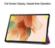 Чехол Smart Case на Samsung Galaxy Tab S10 Plus (12.4") / чехол для планшета с функцией подставки / (синий) - изображение 5