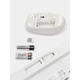 Комплект клавиатура и мышь HP 230 беспроводная USB раскладка ENG/1600dpi White (3L1F0AA) - изображение 6