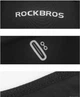 Маска Балаклава лижна нейлон Rockbros LF8464 (Крижаний Шовк) (13220006001) Чорний - зображення 12