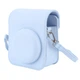 Чехол для фотоаппарата Fujifilm Instax Mini 12 Pastel Blue / Голубой (mrk3637) - изображение 1