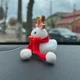 Декор в авто качка з вушками оленя - зображення 3