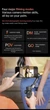 Стабилизатор AOCHUAN Smart XE для смартфона 3-осевой ручной трипод для iPhone Android Face Tracking TikTok Vlog Black - изображение 8