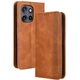 Чохол-книжка Deexe Retro Style для Motorola Edge 50 Neo / Edge 60 Neo - Brown - зображення 1