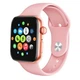 Смарт-годинник Smart Watch T500+ Pro спортивний з мікрофоном тонометром IP67 Aluminium 44mm Рожевий - зображення 1