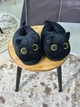Домашние Тапочки Игрушки Кигуруми Kigurumi Кот Мягкие Теплые Для Девочки Черный 35-41 (Д753211) - изображение 2