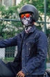 Бафф с черепом шарф Rockbros WB018 вело мото спорт баф (11220004002) Черный - изображение 1