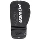 Боксерские перчатки для занятий боксом тренировок и спарринга PowerPlay 3024 Ultra Mat Черно-Белые 10 унций - изображение 2