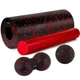 Массажный набор 2 валика + 2 мяча Set 4in1 Черно-Красный Foam Roller PP_4015 EPP PowerPlay - изображение 1