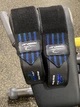 Кистьові бинти PowerPlay 3081 Gym WristT Wraps Чорно-Сині - изображение 8