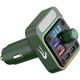 Автомобильный FM-трансмиттер ресивер Aspiring Wave 11 PD 54W LED Bluetooth QC3.0 2хUSB-C 36W Green (WA.7002) - изображение 5