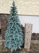 Лита ялинка блакитна Канадська 1.50м. Xatynka Штучна ялинка лита з металевою розбірною підставкою - зображення 1