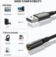 Кабель MOSWAG USB to AUX 0.2м black - изображение 2