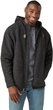 Куртка-шерпа демісезонна Free Country Hooded Sherpa Lined Sweater Fleece Jacket Color: Black Heather M - изображение 2