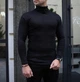 Гольф-водолазка мужская UA на флисе 2XL черная - изображение 1