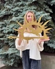 Флюгер на крышу Солнце журавль, бронза, ветряк на дом - изображение 7
