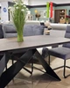Стіл обідній розкладний WESTIN CERAMIC Бронзовий Ossido Bruno / Чорний мат (160-240)X90 WESTINBROC160 Signal - зображення 8