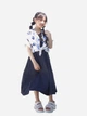 Подростковое школьное платье для девочки Uniqlo 175804333 164 см Синее (1159811318) - изображение 3