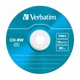 Диск CD Verbatim CD-RW 700Mb 12X SlimBox 5шт Color (43167) - зображення 6