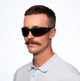 Очки антибликовые водителя антифара Polar Eagle Sport21 Polarized с жестким Чехлом Super black - изображение 4