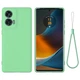 Чехол - накладка Silicone Cover Full для Motorola Edge 50 Fusion green - изображение 1
