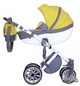 Коляска 2 в 1 Anex Sport Q1 РA01 Серо-горчичная (ANEX Q1-PA01) - изображение 4