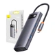 Хаб - док-станція Baseus WKWG030013 Metal Gleam Series 6-in-1 Type-C HUB Docking Station - зображення 5
