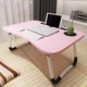 Подставка для ноутбука столик Laptop Table с 4 USB портами фонариком и вентилятором, Розовый - изображение 6