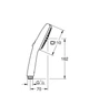 Ручний душ GROHE TEMPESTA 267462433, чорний матовий - зображення 5