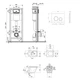 Комплект: Qtap Tern Ultra Quiet унитаз подвесной QT1733052EUQW + Nest комплект инсталляции 4в1 (круглая клавиша Chrome) QT0133M425 + QT0111M11112CRM - изображение 2