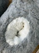 Домашние Тапочки Игрушки Кигуруми Kigurumi Хомяка Мягкие Теплые Для Девочки Серый 35-41 (Д753122) - изображение 3