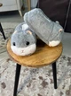 Домашние Тапочки Игрушки Кигуруми Kigurumi Хомяка Мягкие Теплые Для Девочки Серый 35-41 (Д753122) - изображение 4