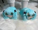 Домашние Тапочки Игрушки Кигуруми Kigurumi Хацуне Мику Мягкие Теплые Для Девочки Голубой 35-41 (Д753204) - изображение 4