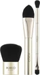 Подарунковий набір пензлів для макіяжу в косметичці Kiko Milano Joyful Holiday Unmissable Brushes Kit - зображення 1