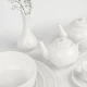 Ваза для цветов MBM HOME фарфоровая "Жемчужина" 15 см DH-FLOWERS-30 WHITE белая - изображение 3