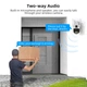 Уличная WiFi камера видеонаблюдения двойная Istil PTZ 4MP+4MP Smart Camera поворотная с ночной съемкой, интерком, датчик движения - изображение 6