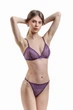 Бюстгальтер женский кружевной мягкая чашка Felisiya Lingerie Фиолетовый 2003-096 75C - изображение 6