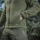 Тактична флісова кофта M-Tac Nord Fleece Polartec, розмір 3XL, колір Army Olive - изображение 9