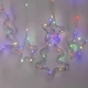 Гирлянда штора светодиодная GarlandoPro звезда и елка 120LED 3х0,9 м 8 режимов 1733069ML - изображение 6