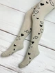 Хлопковые колготки Krebo бежевые 128-134 см 4233 - изображение 1