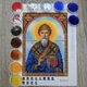 Набір для вишивання бісером Art-Millennium. N-0114 Святий Спиридон Тримифунтський. Іменна ікона - изображение 1