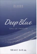 Парфюмированная вода для женщин Elode Deep Blue 100 мл (5201314160441) - изображение 3