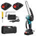 Акумуляторна ланцюгова пилка сучкоріз для обрізки дерев Electric Chainsaw 24V Black 2 АКБ Blue (3_05579) - зображення 3