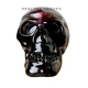 Прозорий череп із солодощами Halloween Skull чорний 333 г - зображення 3